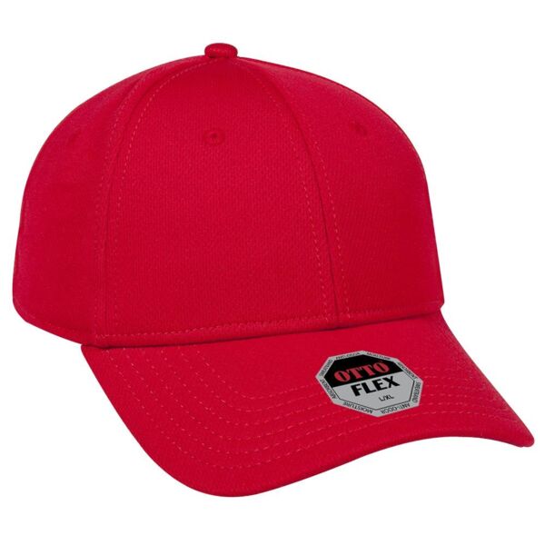 OTTO CAP® OTTO FLEX® Fitted 6 Panel Low Profile Baseball Cap Thumbnail