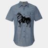 Men's Chambray Short Sleeve Shirt Thumbnail