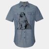Men's Chambray Short Sleeve Shirt Thumbnail