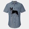 Men's Chambray Short Sleeve Shirt Thumbnail