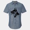 Men's Chambray Short Sleeve Shirt Thumbnail