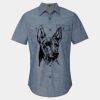 Men's Chambray Short Sleeve Shirt Thumbnail