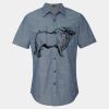Men's Chambray Short Sleeve Shirt Thumbnail