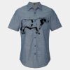 Men's Chambray Short Sleeve Shirt Thumbnail
