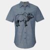 Men's Chambray Short Sleeve Shirt Thumbnail