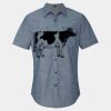 Men's Chambray Short Sleeve Shirt Thumbnail