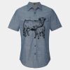 Men's Chambray Short Sleeve Shirt Thumbnail