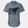Men's Chambray Short Sleeve Shirt Thumbnail