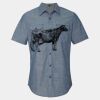 Men's Chambray Short Sleeve Shirt Thumbnail