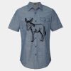 Men's Chambray Short Sleeve Shirt Thumbnail