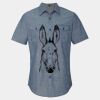 Men's Chambray Short Sleeve Shirt Thumbnail