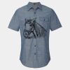 Men's Chambray Short Sleeve Shirt Thumbnail
