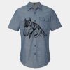 Men's Chambray Short Sleeve Shirt Thumbnail