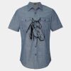 Men's Chambray Short Sleeve Shirt Thumbnail