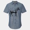 Men's Chambray Short Sleeve Shirt Thumbnail