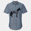 Men's Chambray Short Sleeve Shirt Thumbnail