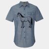 Men's Chambray Short Sleeve Shirt Thumbnail