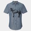 Men's Chambray Short Sleeve Shirt Thumbnail