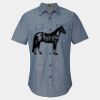 Men's Chambray Short Sleeve Shirt Thumbnail