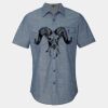 Men's Chambray Short Sleeve Shirt Thumbnail