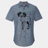 Men's Chambray Short Sleeve Shirt Thumbnail