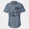 Men's Chambray Short Sleeve Shirt Thumbnail