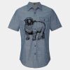 Men's Chambray Short Sleeve Shirt Thumbnail