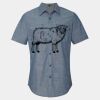 Men's Chambray Short Sleeve Shirt Thumbnail