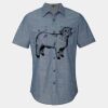 Men's Chambray Short Sleeve Shirt Thumbnail