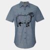 Men's Chambray Short Sleeve Shirt Thumbnail