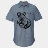Men's Chambray Short Sleeve Shirt Thumbnail