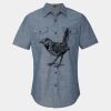 Men's Chambray Short Sleeve Shirt Thumbnail