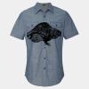 Men's Chambray Short Sleeve Shirt Thumbnail