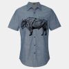 Men's Chambray Short Sleeve Shirt Thumbnail