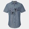 Men's Chambray Short Sleeve Shirt Thumbnail