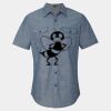 Men's Chambray Short Sleeve Shirt Thumbnail