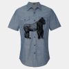 Men's Chambray Short Sleeve Shirt Thumbnail