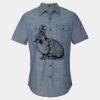 Men's Chambray Short Sleeve Shirt Thumbnail