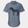 Men's Chambray Short Sleeve Shirt Thumbnail