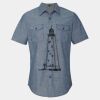 Men's Chambray Short Sleeve Shirt Thumbnail