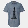 Men's Chambray Short Sleeve Shirt Thumbnail
