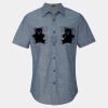 Men's Chambray Short Sleeve Shirt Thumbnail