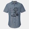 Men's Chambray Short Sleeve Shirt Thumbnail