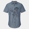 Men's Chambray Short Sleeve Shirt Thumbnail