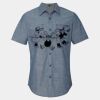 Men's Chambray Short Sleeve Shirt Thumbnail