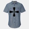 Men's Chambray Short Sleeve Shirt Thumbnail