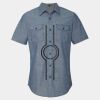 Men's Chambray Short Sleeve Shirt Thumbnail