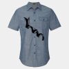 Men's Chambray Short Sleeve Shirt Thumbnail