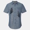 Men's Chambray Short Sleeve Shirt Thumbnail