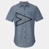 Men's Chambray Short Sleeve Shirt Thumbnail